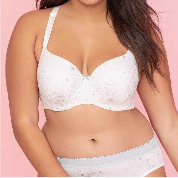 Cacique Other - Cacique Smooth balconette bra in Starry sky Cacique Other - Cacique Smooth balconette bra in Starry sky